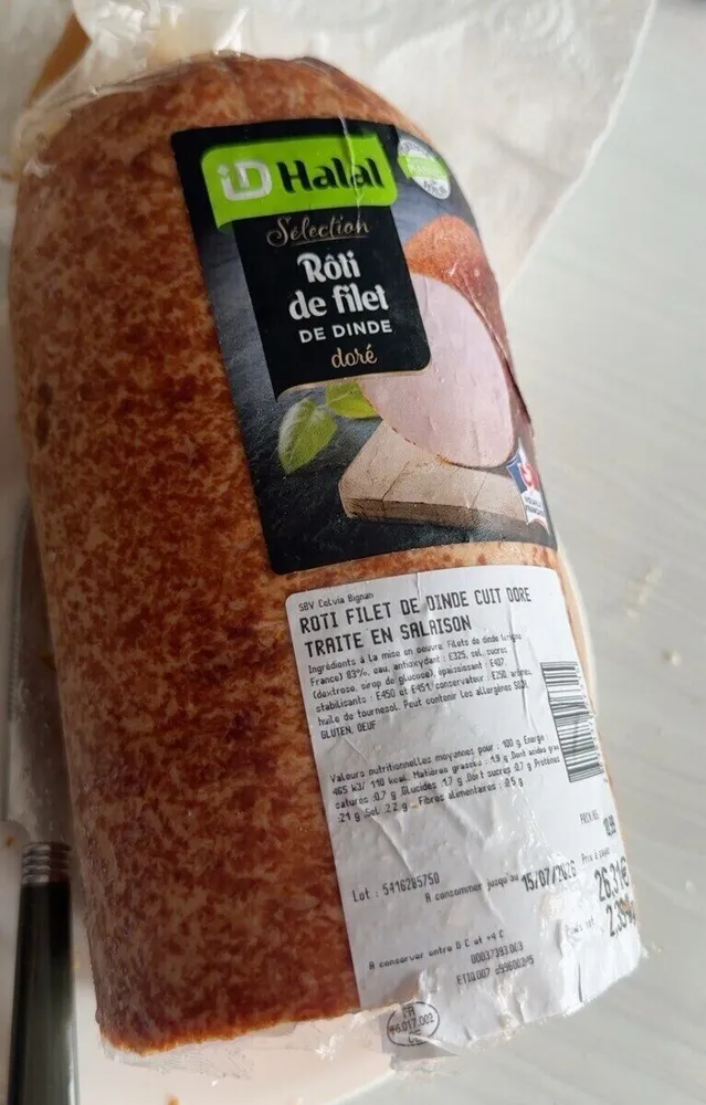 Roti de filet de dinde