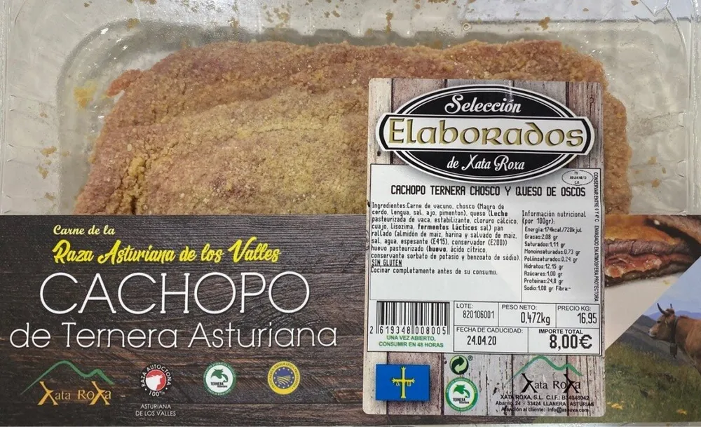 Cachopo de ternera
