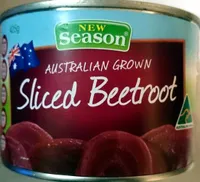 Sliced beetroot