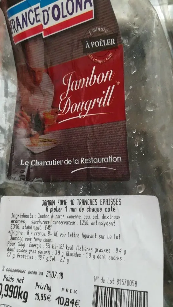 Jambon Dougrill