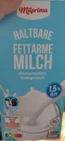 Haltbare fettarme Milch