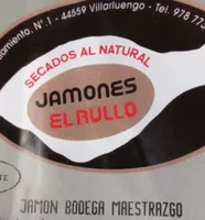 Jamón bodega maestrazgo
