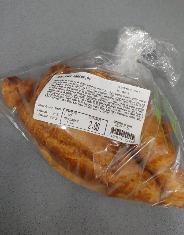 Croissant margarina