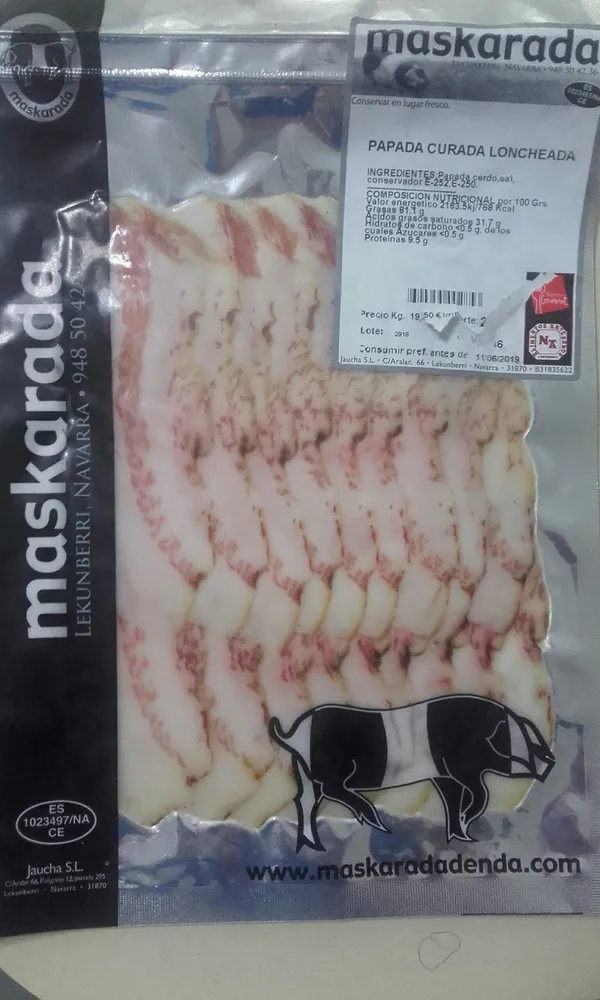 papada curada
