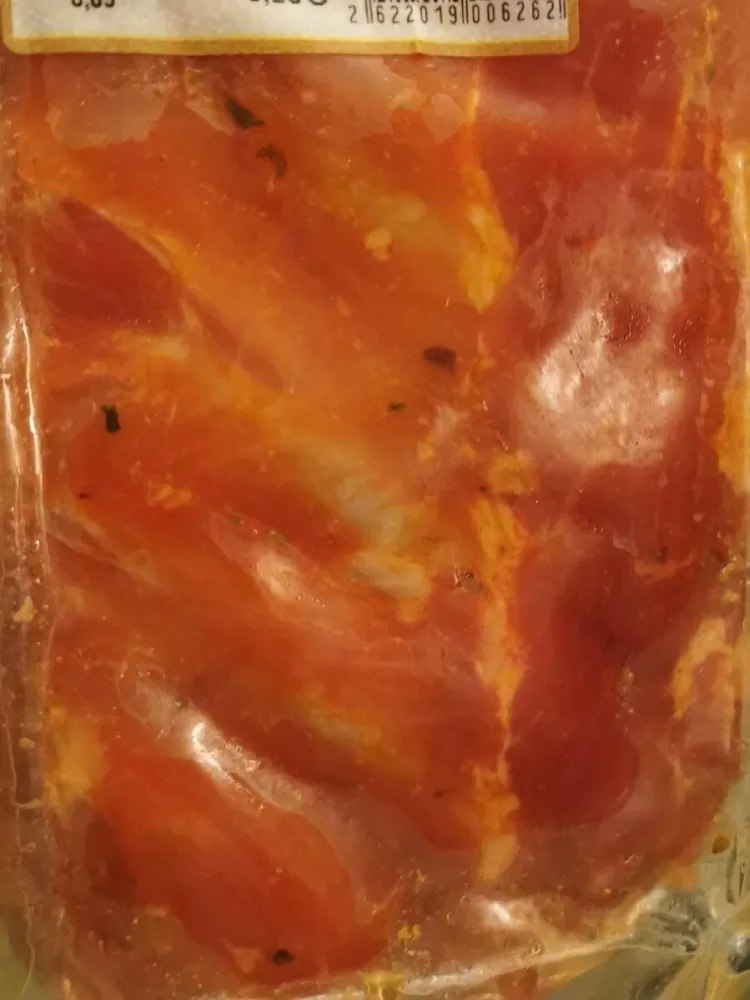 Costilla de cerdo a la barbacoa