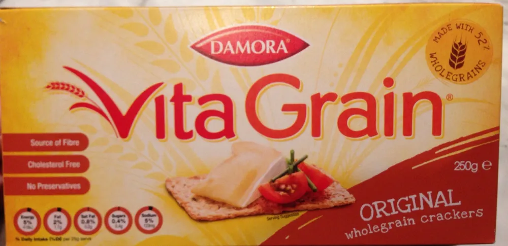VitaGrain Orginal wholegrain crackers
