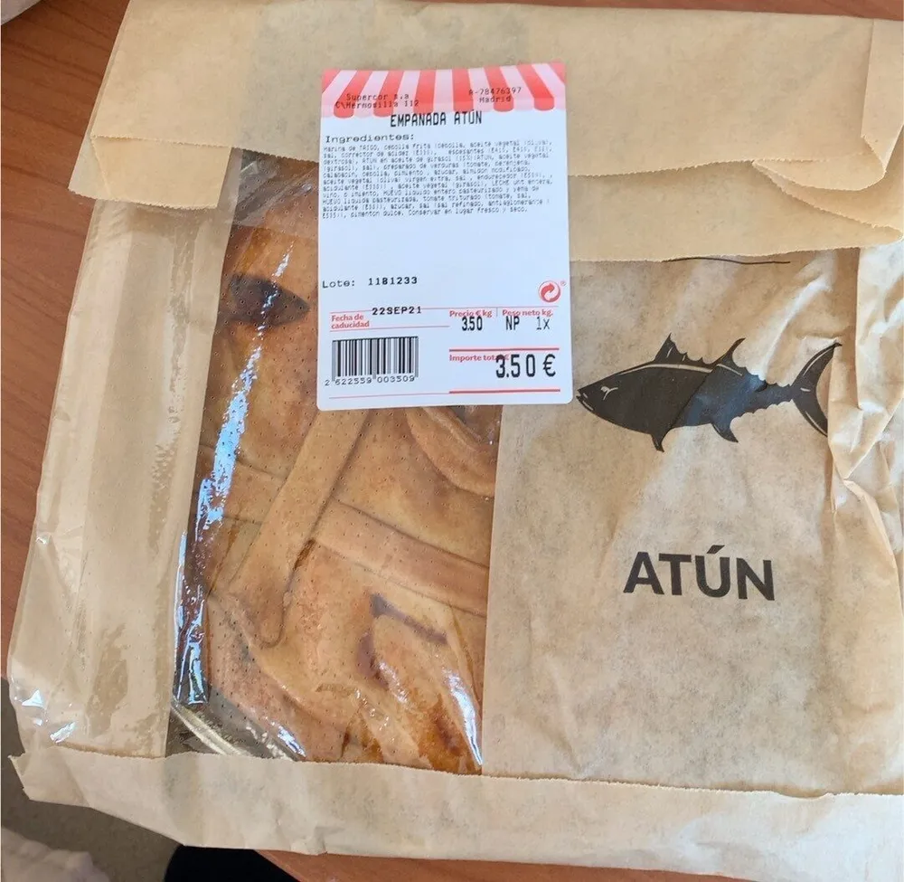 Empanada atún