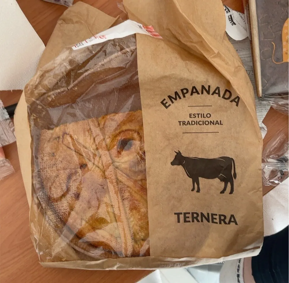 Empanada estilo tradicional ternera
