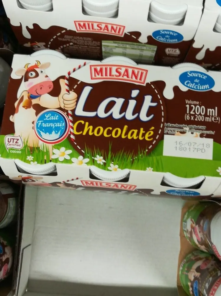 Lait chocolaté