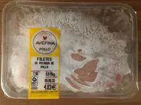Filetes de pechuga de pollo