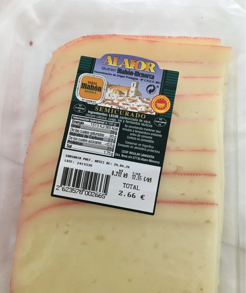 Queso Mahón