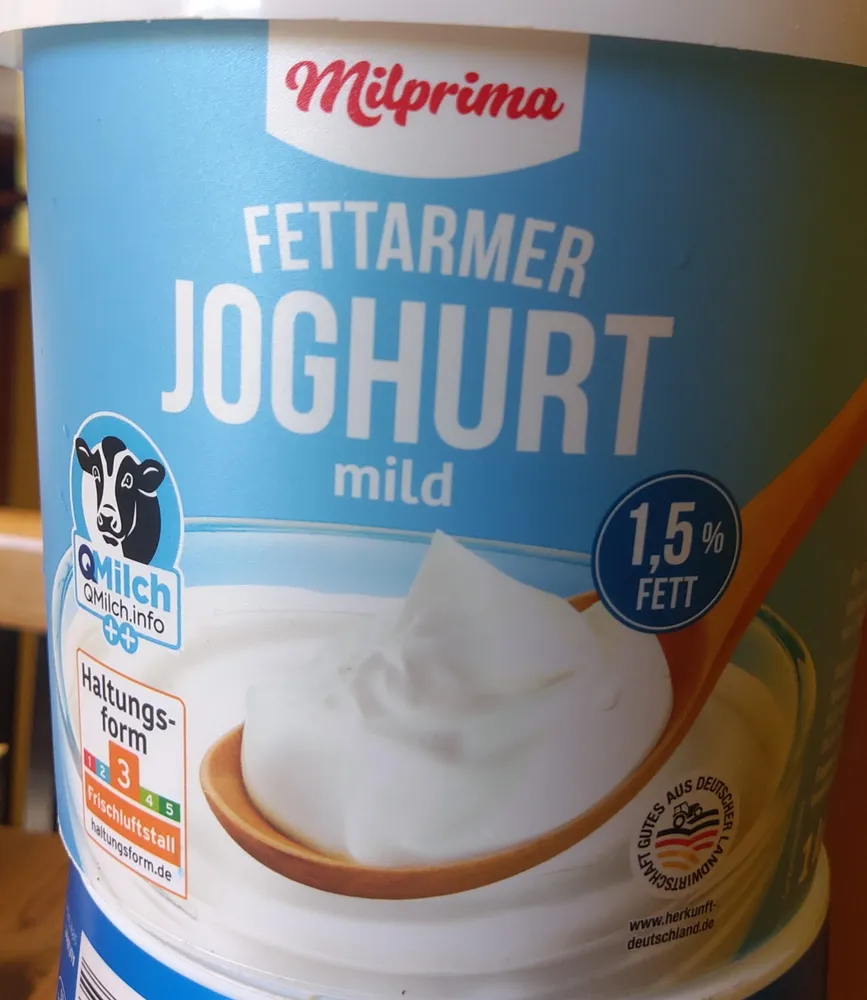 Fettarmer Joghurt mild