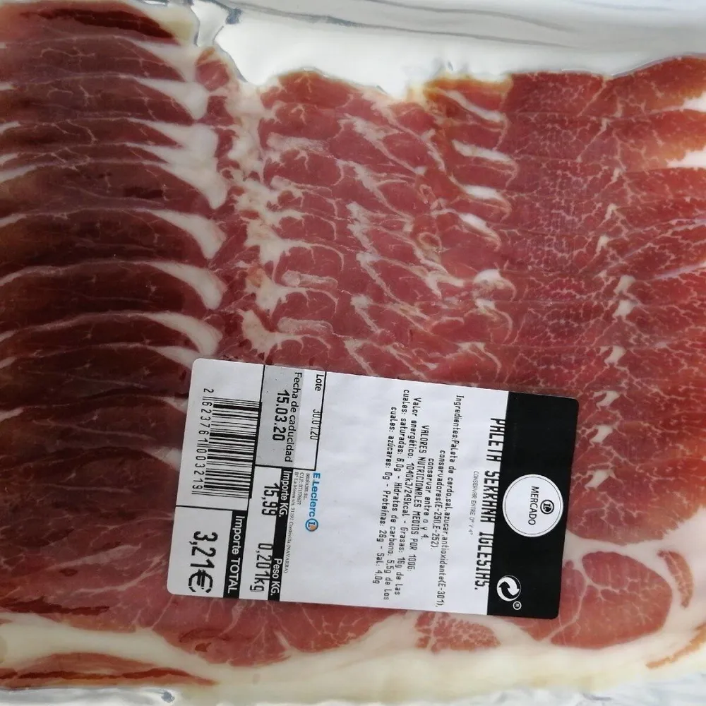 Paleta serrana iglesias