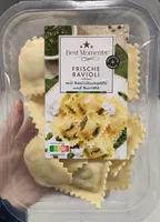 Ravioli Basilikumpesto Burrata