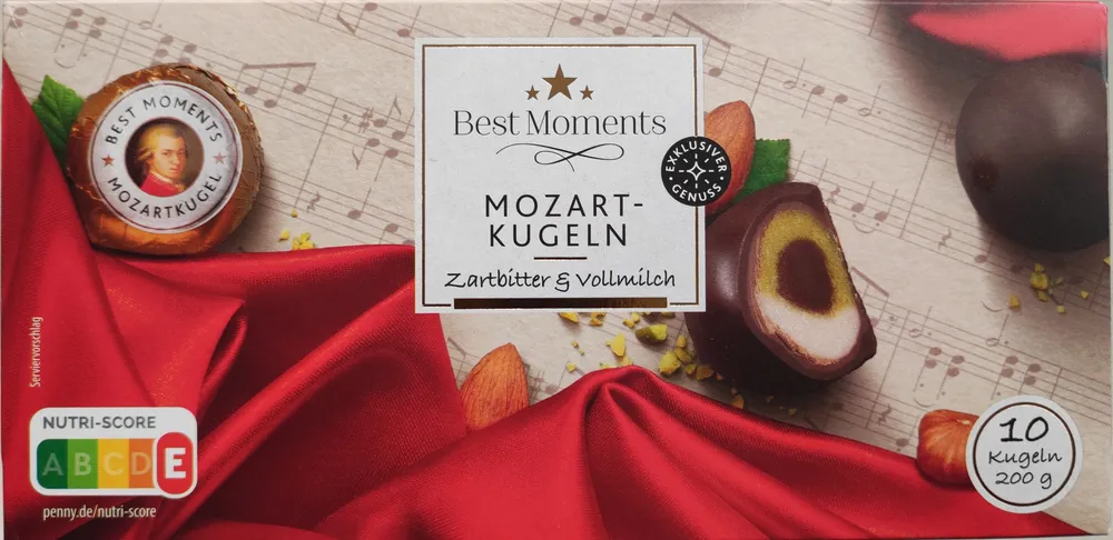 Mozartkugeln Zartbitter & Vollmilch