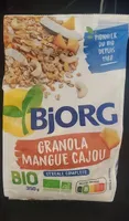 Granola mangue cajou