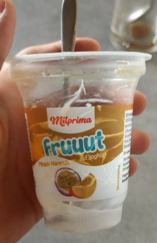 fruuut auf Joghurt Pfirsich-Maracuja