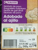 Adobado de pavo