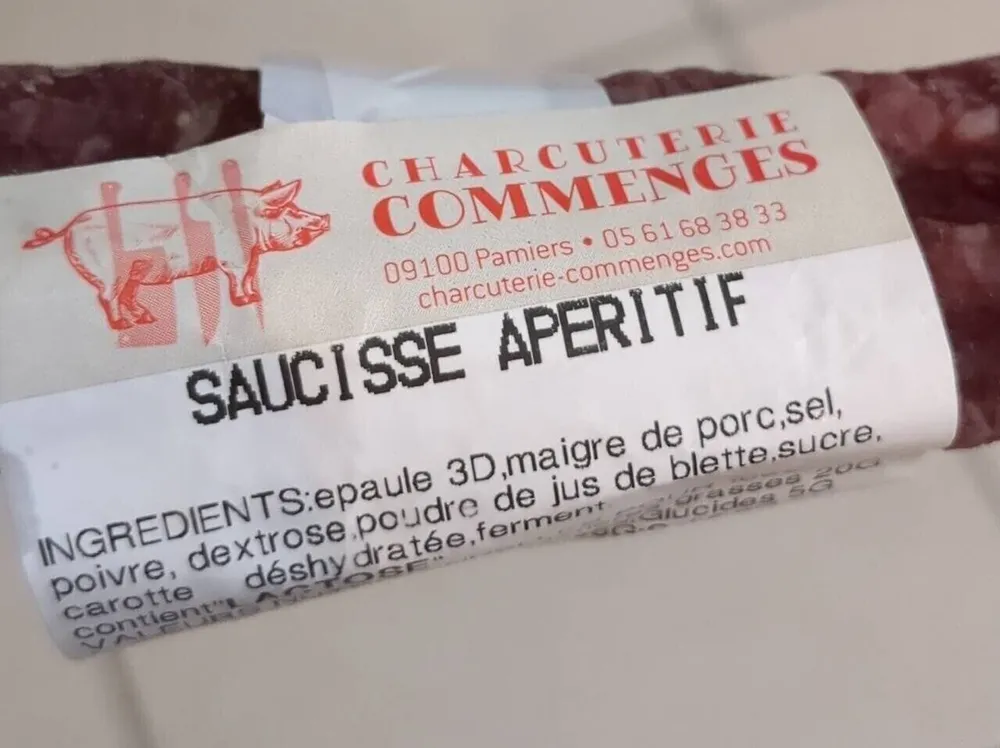 Saucisse apéritif