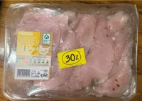 pechuga de pollo adobada al ajillo