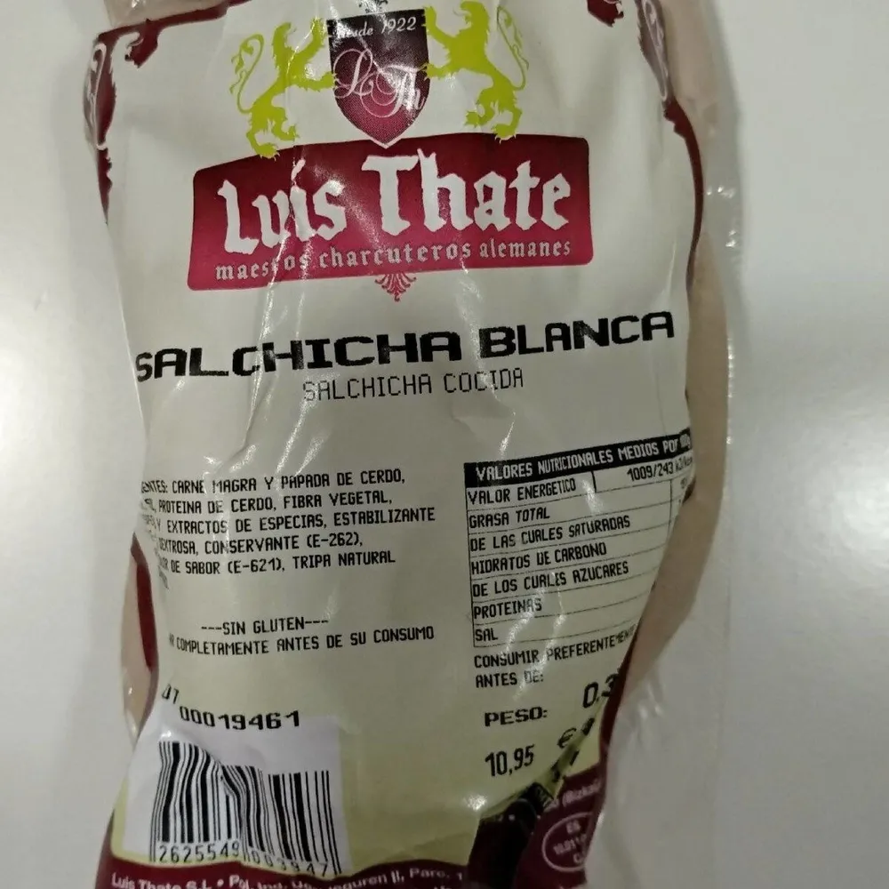 Salchicha blanca