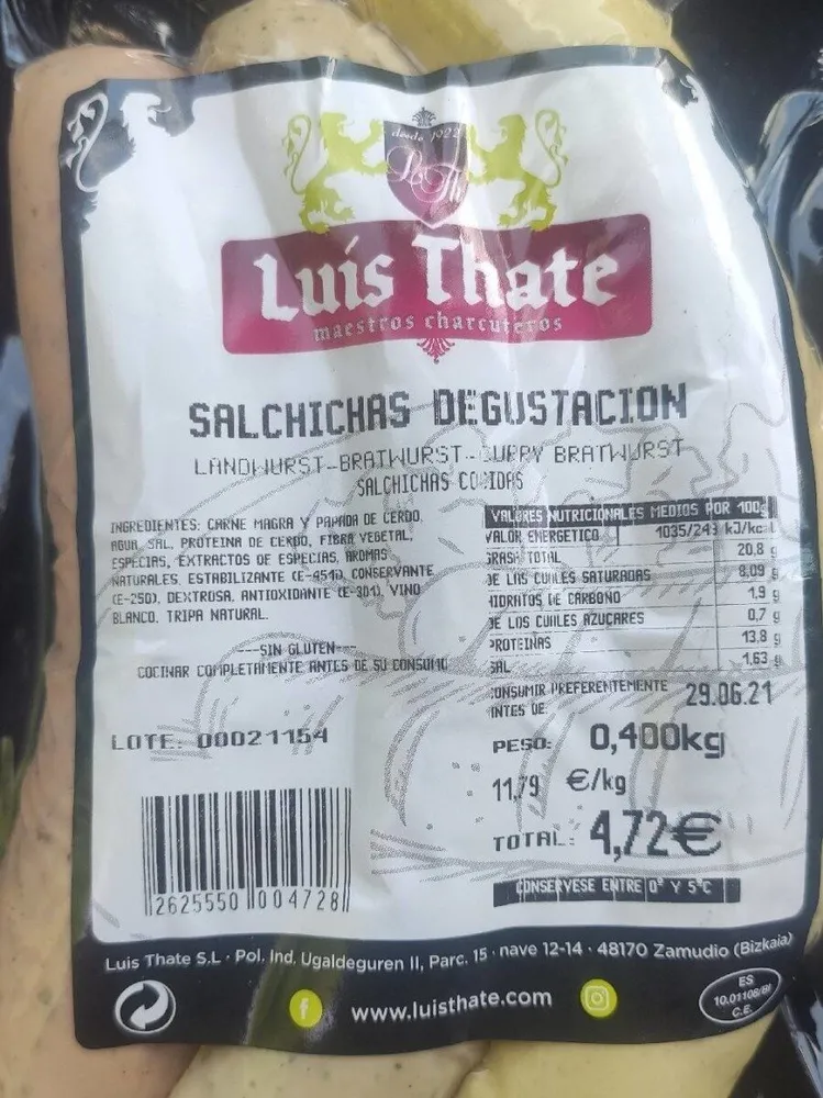 Salchichas Degustación