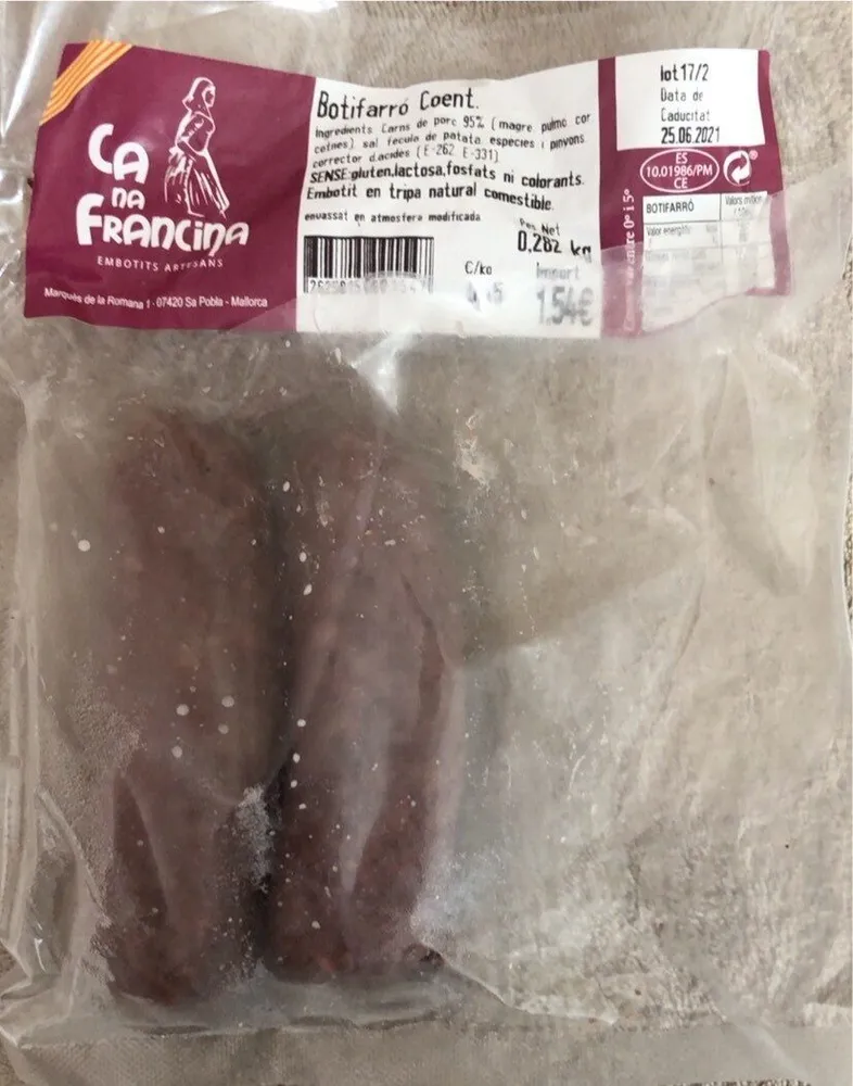 Botifarró Coent