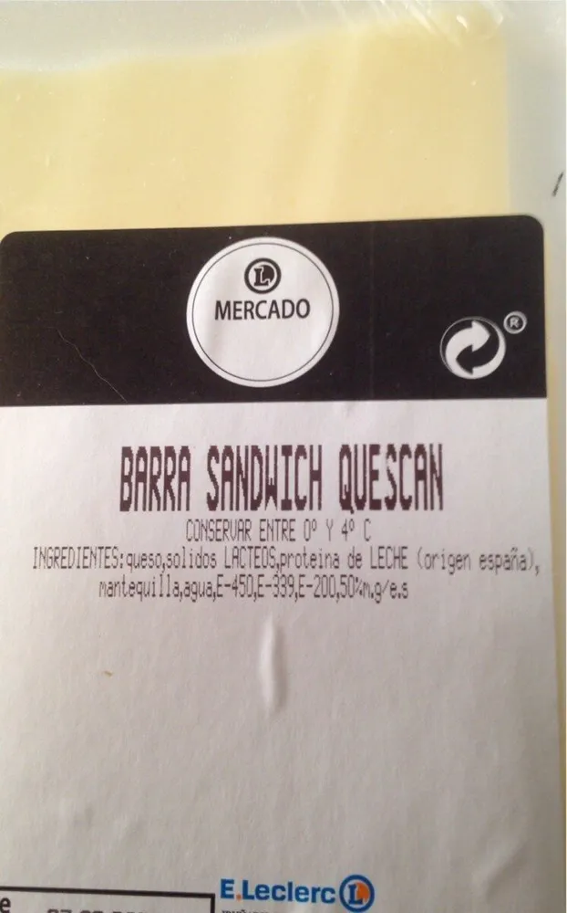 Queso sandwich