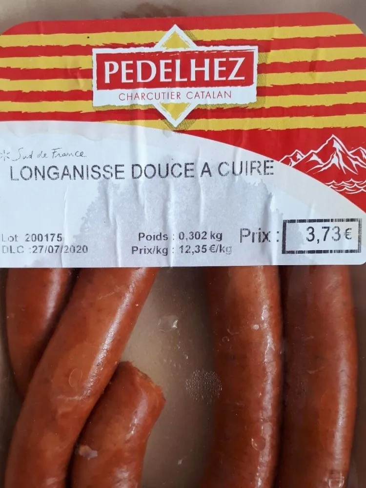 Longanisse doux à cuire