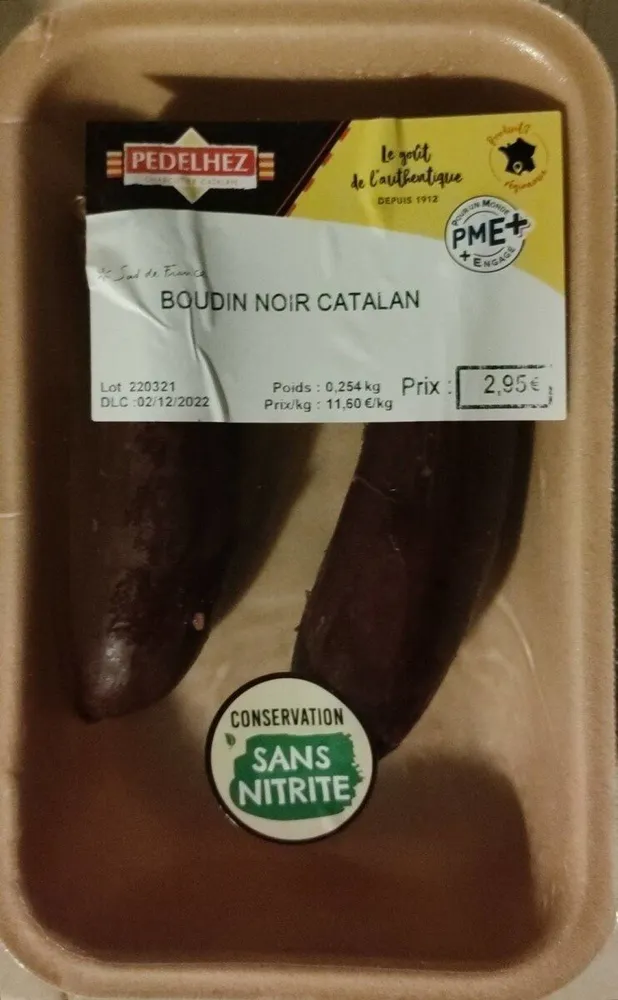 Boudin noir catalan