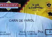 Caen de parol