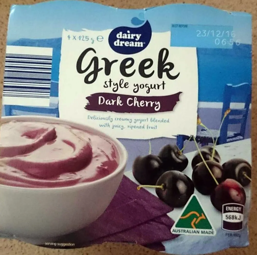 Greek Style Yoghurt - Cherry