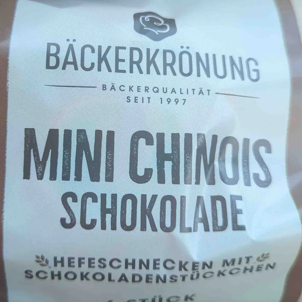 Mini Chinois Schokolade