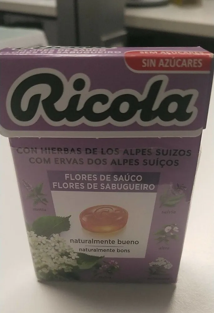 Ricola Flores de Sauco