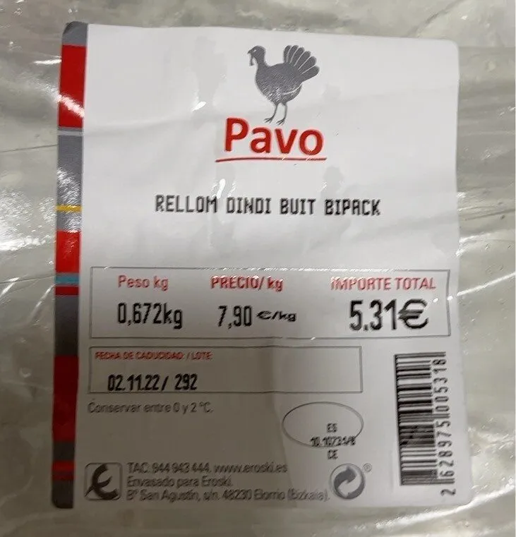 Lomo de pavo