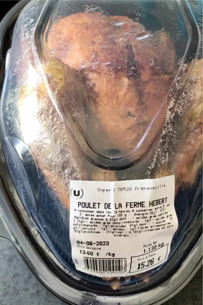 Poulet de la ferme Hebert
