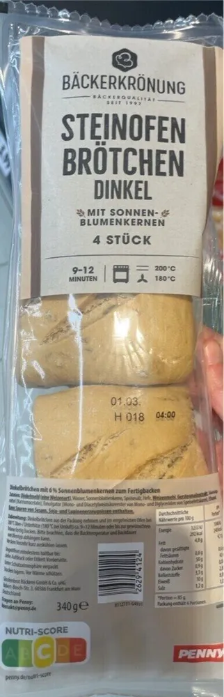 Dinkelbrötchen