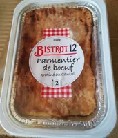 Parmentier de bœuf gratiné au cantal