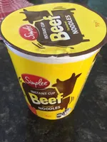 Instant Cup beef flavoured Noodles