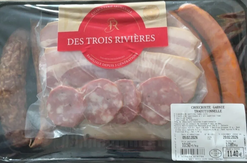 Choucroute garnie traditionnelle