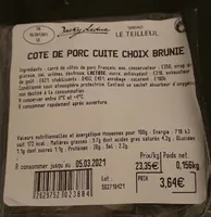 Côte de porc