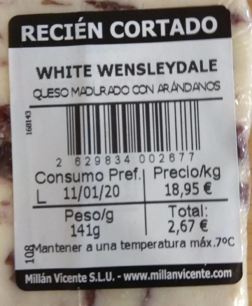 White wensleydale