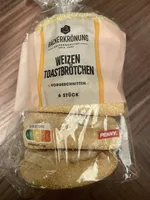 Weizen Toastbrötchen