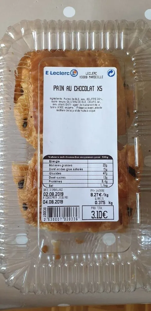 Pain au chocolat
