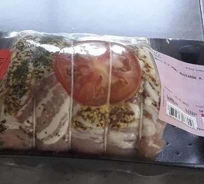 Rôti porc moutarde