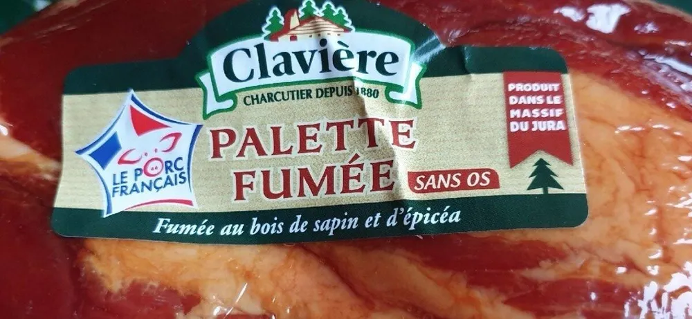 Palette fumée sans os.