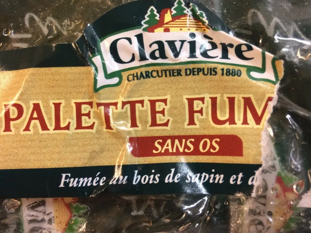 Palette fumée sans os