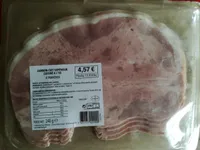 Jambon cuit supérieur cuisiné à l'os