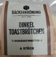Dinkel Toastbrötchen