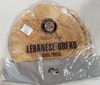 Lebanise bread wholemeal